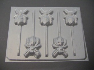 1304 Black Widow Spider Chocolate or Hard Candy Lollipop Mold